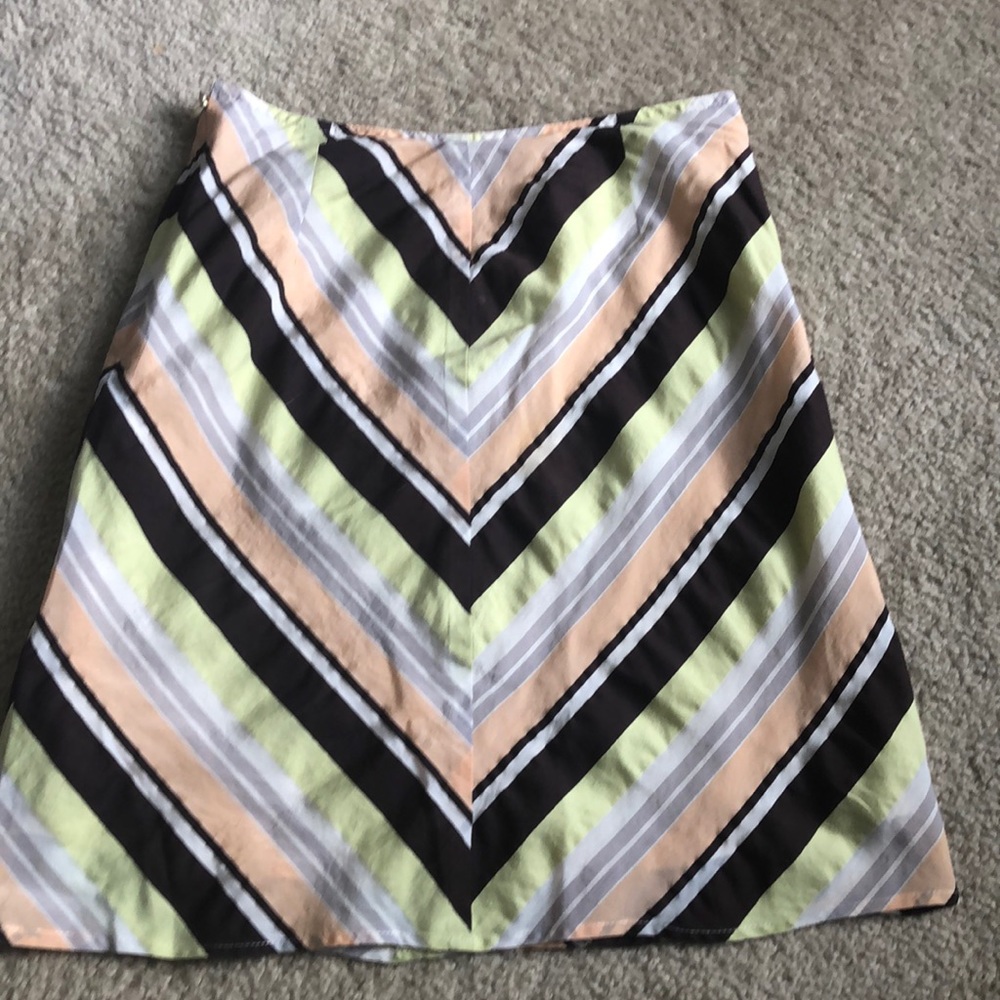 Beautiful Parke and Ronen Skirt. Very cool colors.